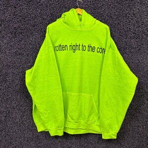 Charli XCX Apple Lyrics hoodie size xxxl